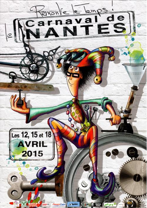 Iconographie - Affiche du carnaval de Nantes 2015