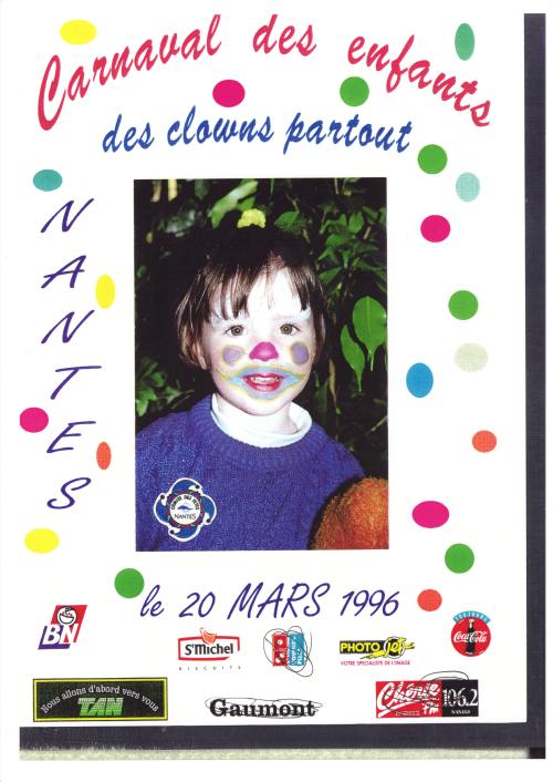 Iconographie - Affiche du carnaval des enfants de Nantes 1996