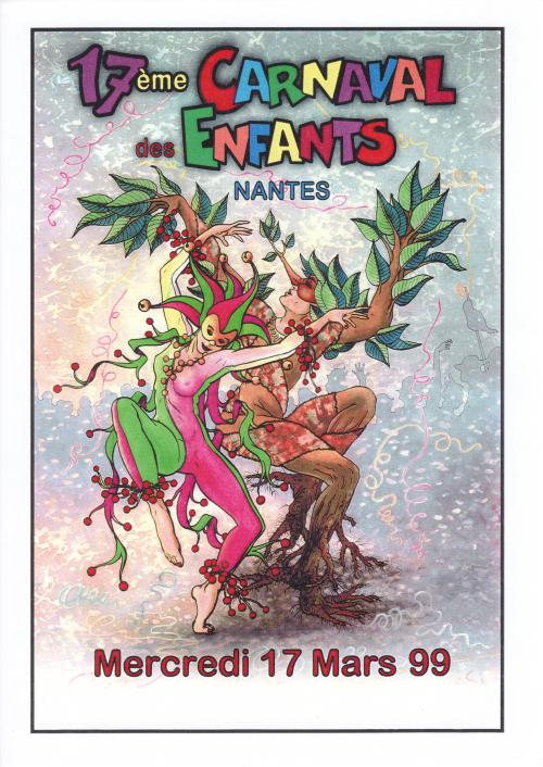 Iconographie - Affiche du carnaval des enfants de Nantes 1999