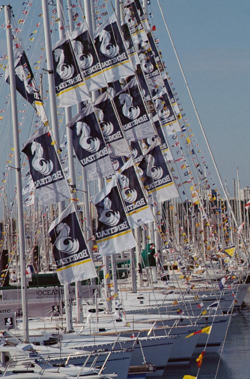 Iconographie - Exposition de bateaux Beneteau au Grand Pavois