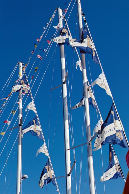 Iconographie - Exposition de bateaux Beneteau au Grand Pavois