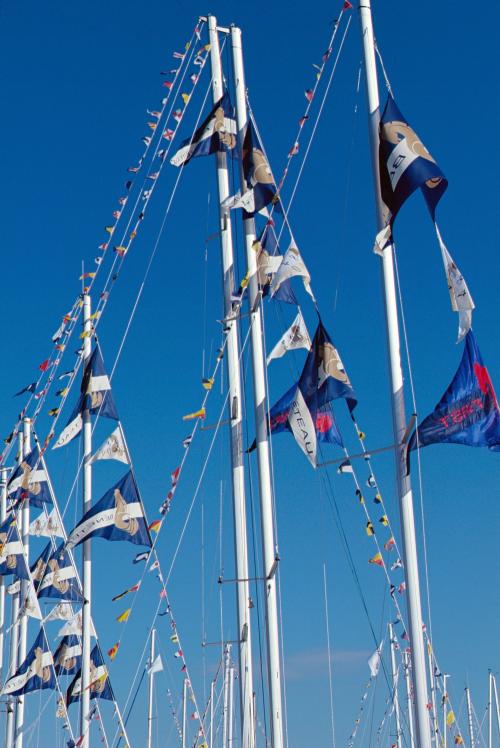 Iconographie - Exposition de bateaux Beneteau au Grand Pavois