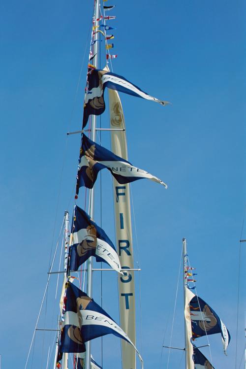 Iconographie - Exposition de bateaux Beneteau au Grand Pavois