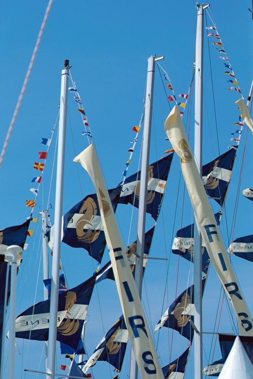 Iconographie - Exposition de bateaux Beneteau au Grand Pavois