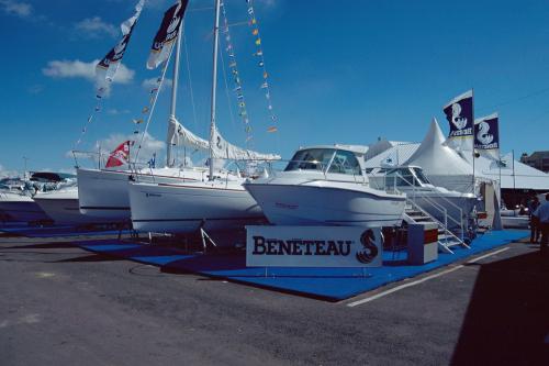 Iconographie - Exposition de bateaux Beneteau au Grand Pavois