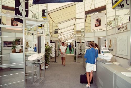 Iconographie - Stand Bénéteau au Grand Pavois 