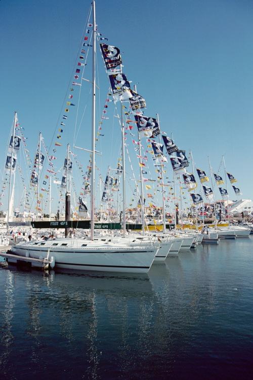 Iconographie - Exposition de bateaux Beneteau au Grand Pavois