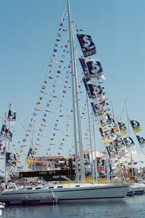 Iconographie - Exposition de bateaux Beneteau au Grand Pavois