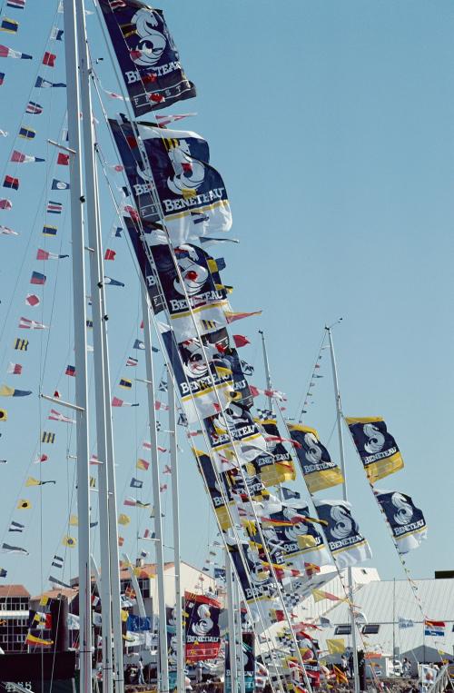 Iconographie - Exposition de bateaux Beneteau au Grand Pavois