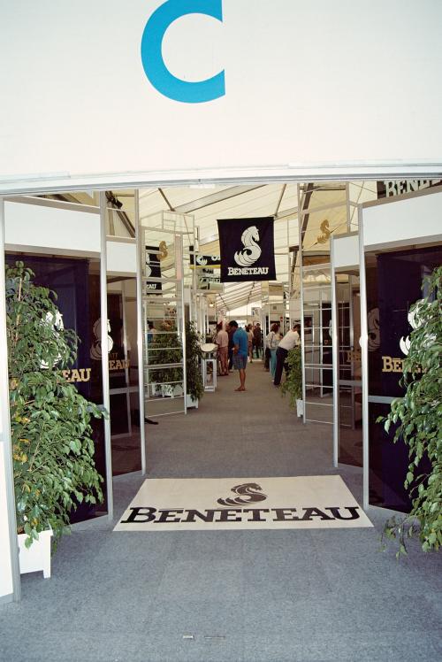 Iconographie - Stand Bénéteau au Grand Pavois 