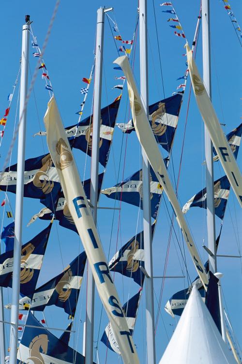 Iconographie - Exposition de bateaux Beneteau au Grand Pavois