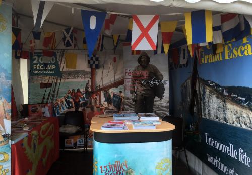 Iconographie - Stand Fécamp Grande Escale à Paimpol