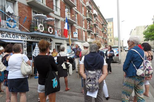 Iconographie - Visite enchantée du Havre menée par Laurent Barray