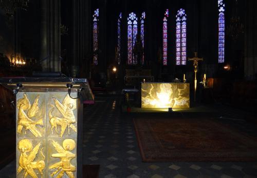 Iconographie - L'église Saint-Eutrope - Maître autel