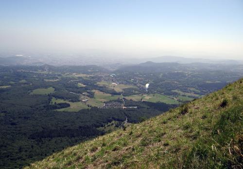 Iconographie - Parapente au Puy de Dôme