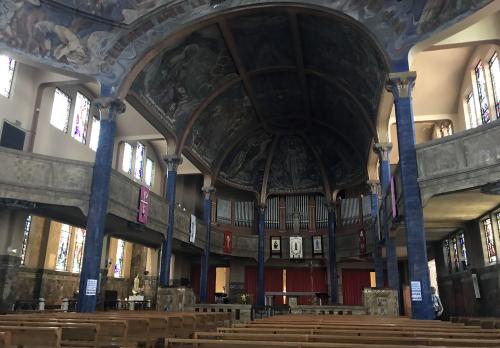 Iconographie - Voûte de l'église Saint-Blaise (1925-1930)