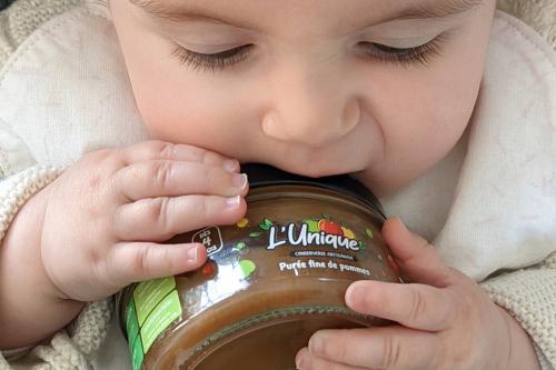 Iconographie - Purées pour enfants de la marque L'Unique