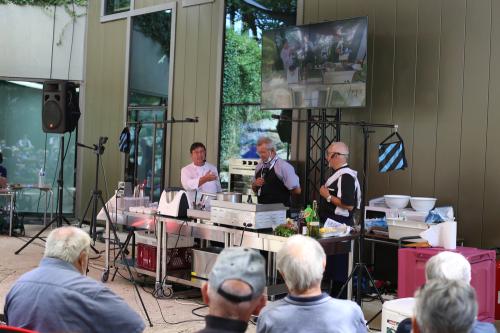 Iconographie - Ateliers des chefs Jean-Marc Perochon et Jean-Pierre Pouvreau à la Grande Fête