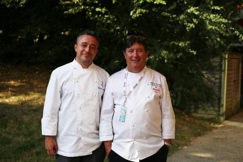 Iconographie - Les chefs Sébastien Moreau et Jean-Marc Perochon à la Grande Fête