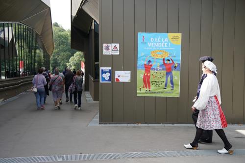 Iconographie - Entrée vers la Grande Fête à l’Historial de Vendée