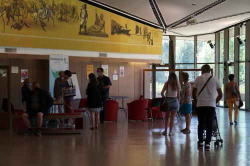 Iconographie - Hall de l’Historial de la Vendée lors de la Grand Fête