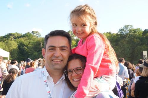 Iconographie - Christophe Aubineau et sa femme lors de la Grande Fête