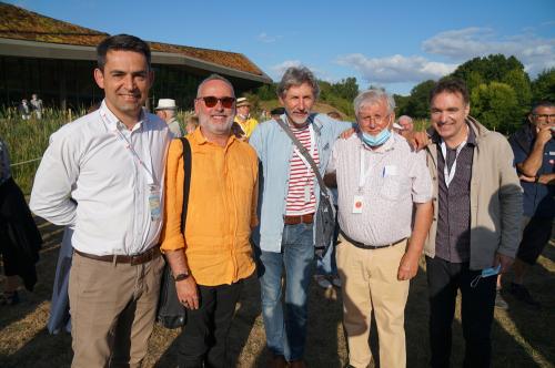 Iconographie - Christophe Aubineau, Maxime Chevrier, Thierry Bénéteau, Jean-Pierre Bertrand Jérome Aubineau lors de la Grande Fête