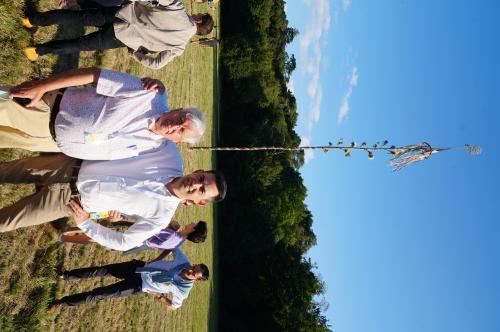 Iconographie - Jean-Pierre Bertrand et Christophe Aubineau lors de la Grande Fête