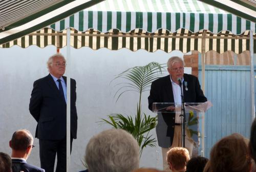 Iconographie - Cérémonie pour la décoration de Chevalier des Arts et des lettres