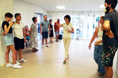 Iconographie - Apprentissage du quadrille sablais par Terre d'Islàs