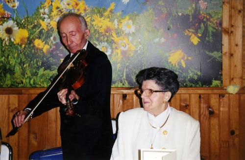 Iconographie - Odile et Paul Guilloteau à leurs 50 ans de mariage