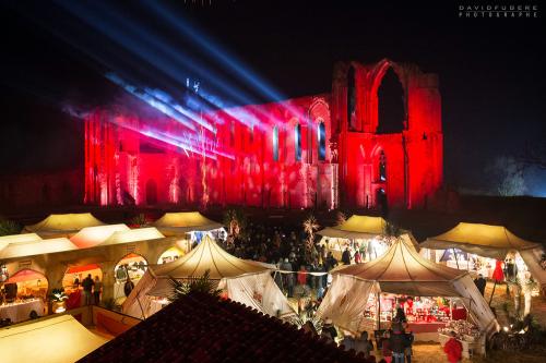 Iconographie - Noël à l'abbaye - Le marché