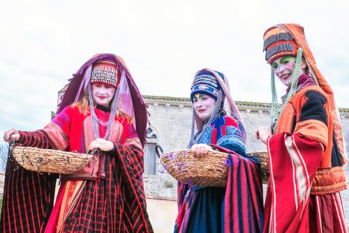 Iconographie - Noël à l'abbaye - Déambulation des Rois mages