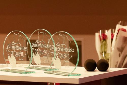 Iconographie - Remise des trophées concours Entrepreneures de Talent, CMA Vendée