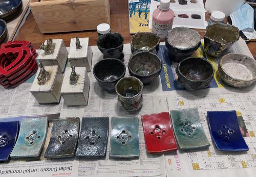 Iconographie - Divers objets raku