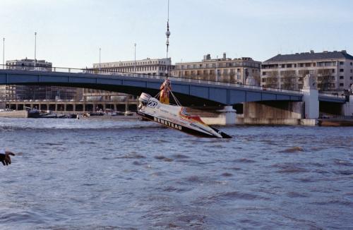 Iconographie - Les 6 heures de Paris, équipage Bénéteau