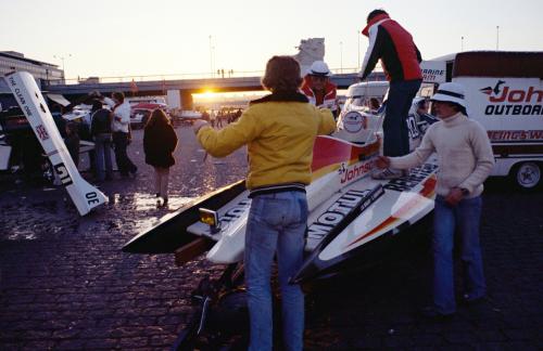 Iconographie - Les 6 heures de Paris, équipage Bénéteau