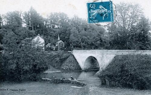 Iconographie - Le pont de Saint-Jean et des lavandières