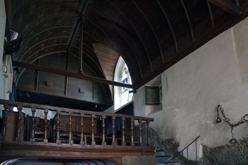 Iconographie - L'église Notre-Dame - Grotte et mezzanine.
