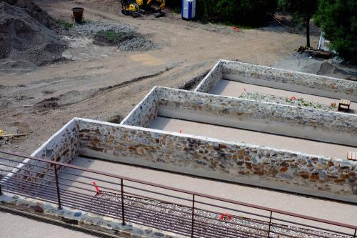 Iconographie - Travaux sur les anciens remparts