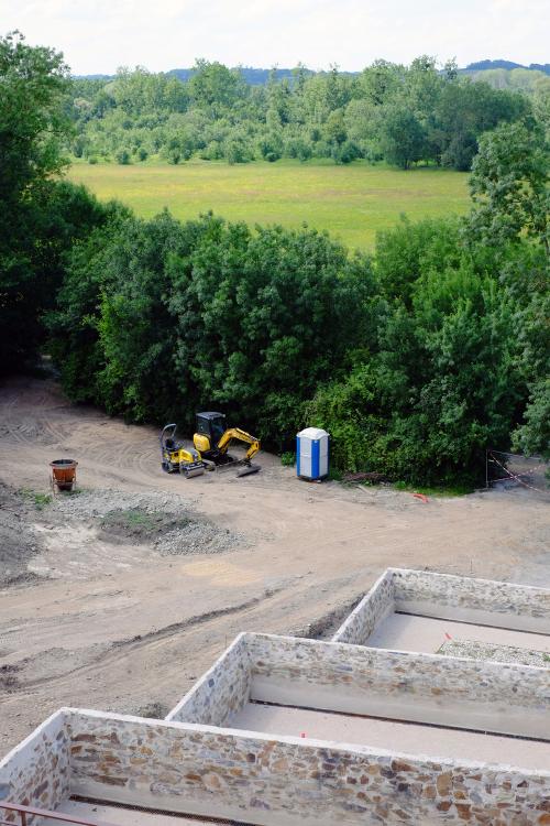 Iconographie - Travaux sur les anciens remparts