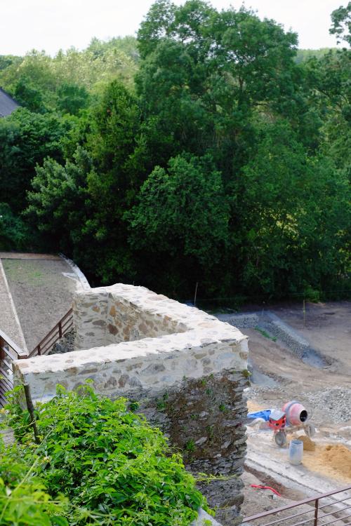 Iconographie - Travaux sur les anciens remparts