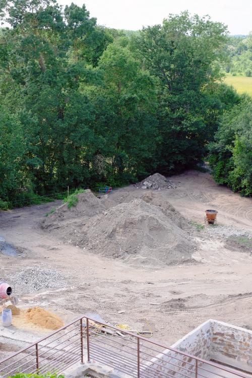 Iconographie - Travaux sur les anciens remparts