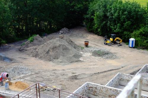 Iconographie - Travaux sur les anciens remparts