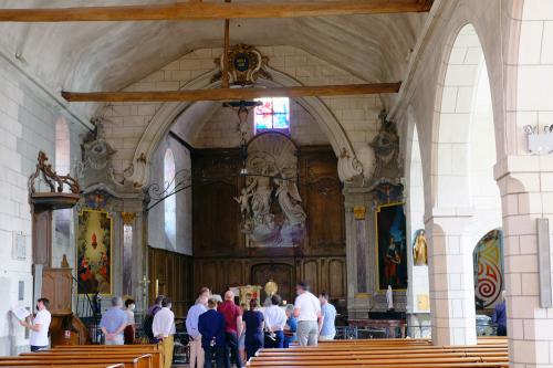 Iconographie - Le maître-autel de l'église Notre Dame