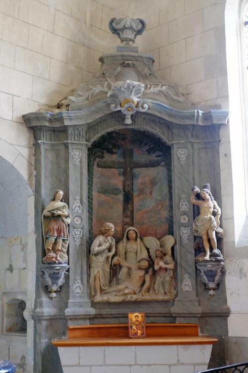 Iconographie - La descente de croix de l'église Notre Dame