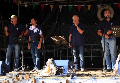 Iconographie - Touline au festival de chants de marins