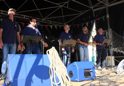 Iconographie - Touline au festival de chants de marins