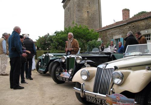 Iconographie - La route de l'huître pour le MG Club de France