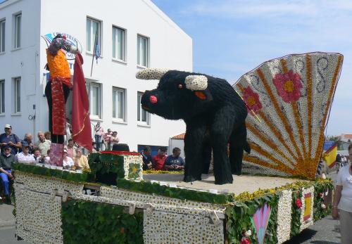 Iconographie - Fête des fleurs - La corrida